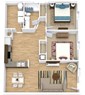 Two Bedroom One Bath